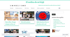 Desktop Screenshot of elmedicodemihijo.com